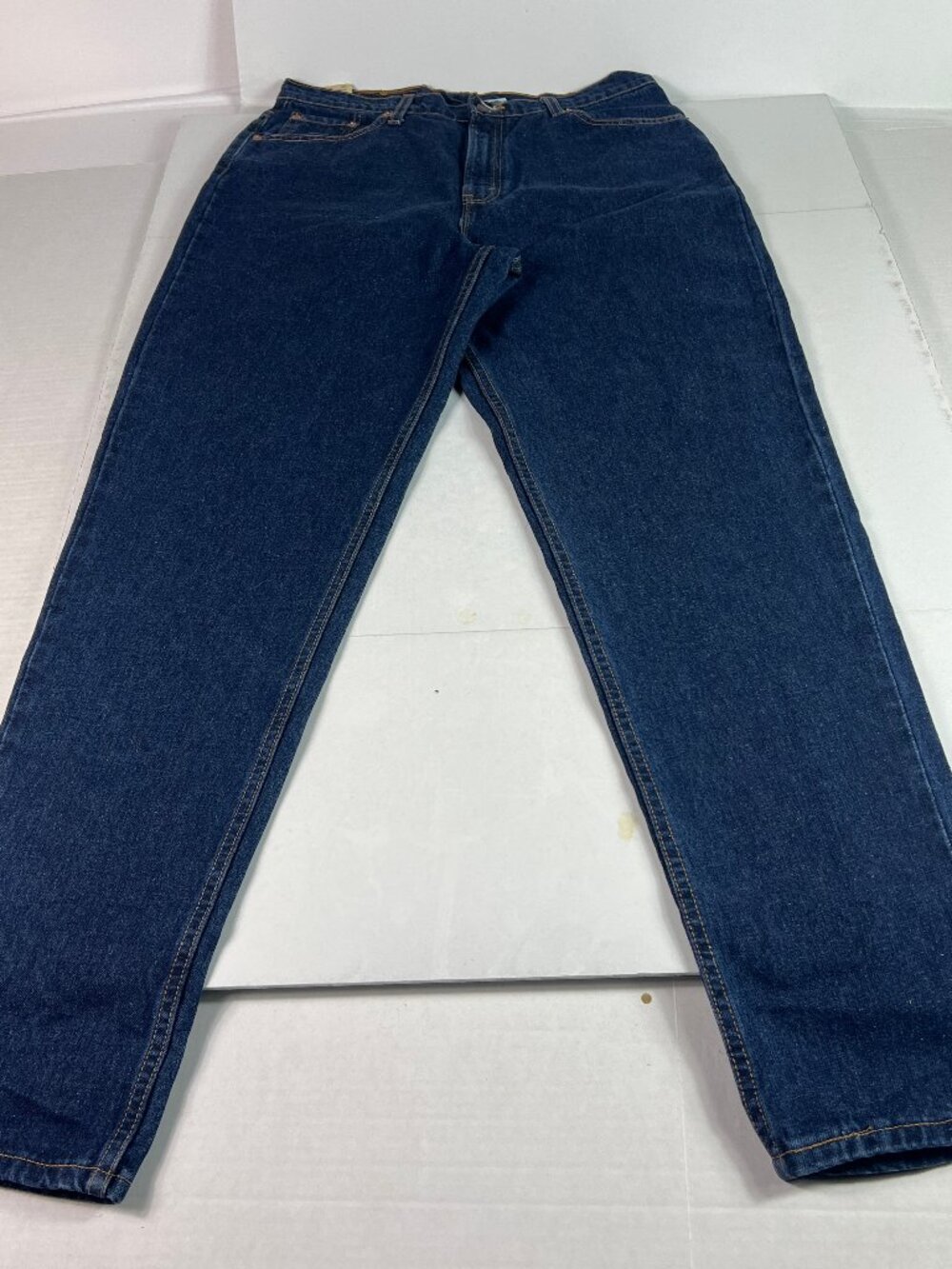 VTG 90s Levi's Jeans Women 33x32* 512 High Rise Slim Tapered Blue Denim Tag 16 L